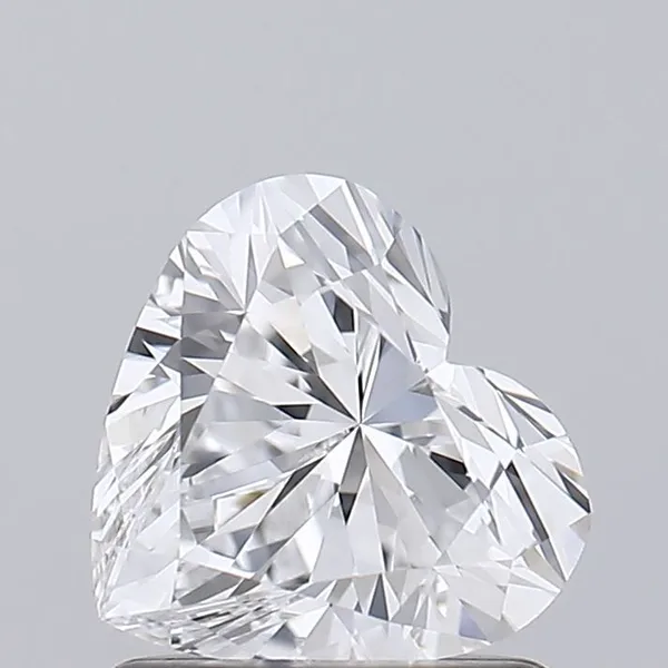 0.96ct HEART D IF Lab diamond
