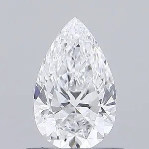 0.53ct PEAR D VVS2 Lab diamond