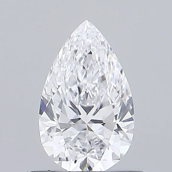 0.53ct PEAR D VVS2 Lab diamond