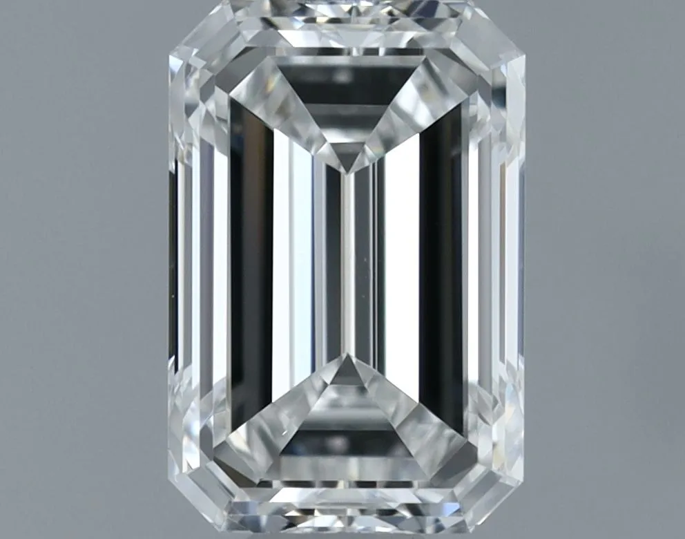 0.50ct EMERALD F VS1 Natural diamond