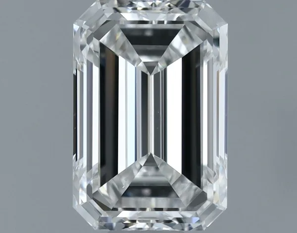 0.5ct EMERALD F VS1 Natural diamond