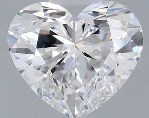 1.01ct HEART D VVS1 Lab diamond