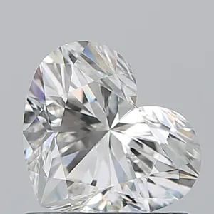 0.9ct HEART H VVS1 Natural diamond