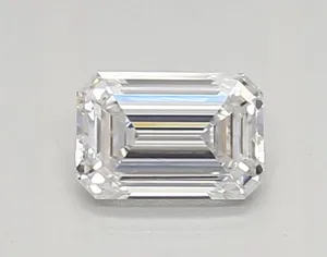 0.42ct EMERALD D VVS1 Lab diamond