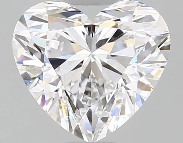 0.9ct HEART D VVS1 Natural diamond