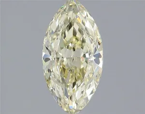 1.59ct MARQUISE Fancy Light Yellow VS1 Coloured Lab diamond