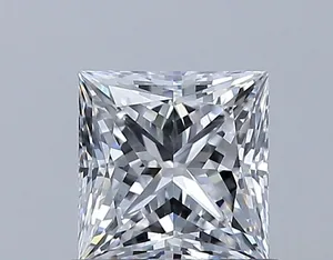 0.71ct PRINCESS D VVS2 Natural diamond