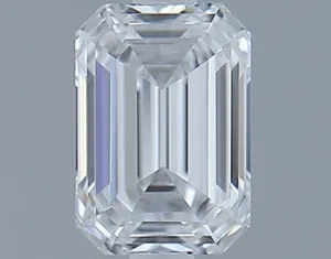 0.45ct EMERALD D VVS1 Natural diamond