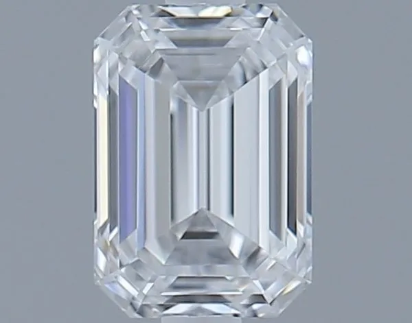 0.45ct EMERALD D VVS1 Natural diamond
