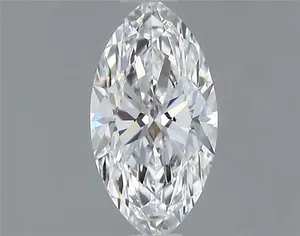 0.51ct MARQUISE E VVS1 Natural diamond