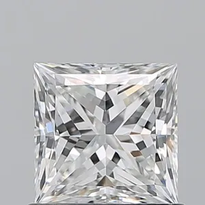 0.82ct PRINCESS G VVS1 Natural diamond