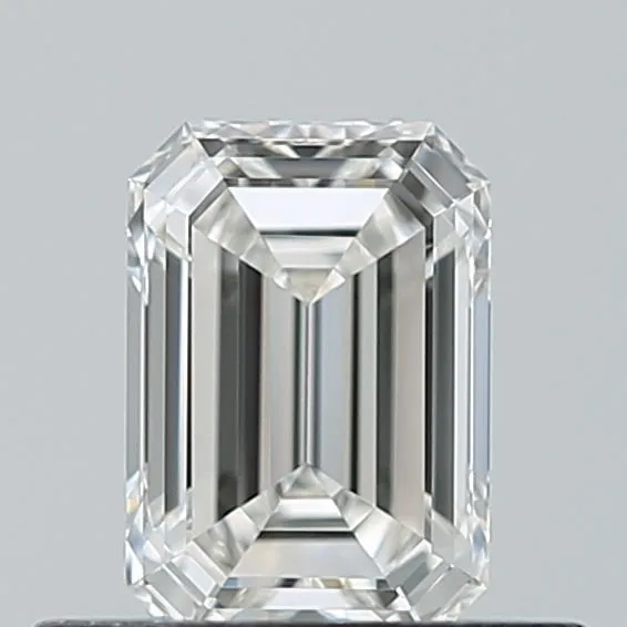 0.5ct EMERALD F VVS2 Natural diamond