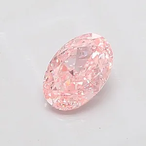 1.03ct OVAL Fancy Vivid Pink VVS2 Coloured Lab diamond