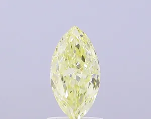 1ct MARQUISE Fancy Intense Yellow VS1 Coloured Lab diamond