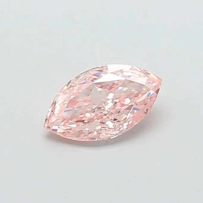 1.08ct MARQUISE Fancy Intense Pink VS1 Coloured Lab diamond