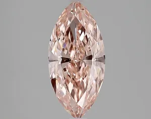 2.05ct MARQUISE Fancy Vivid Pink VVS1 Coloured Lab diamond
