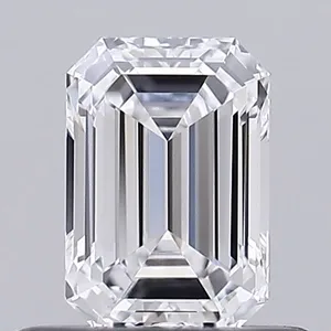 0.57ct EMERALD D VVS1 Lab diamond