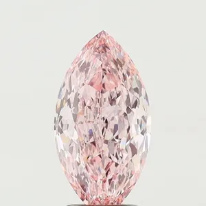 2.02ct MARQUISE Fancy Intense Pink VS1 Coloured Lab diamond