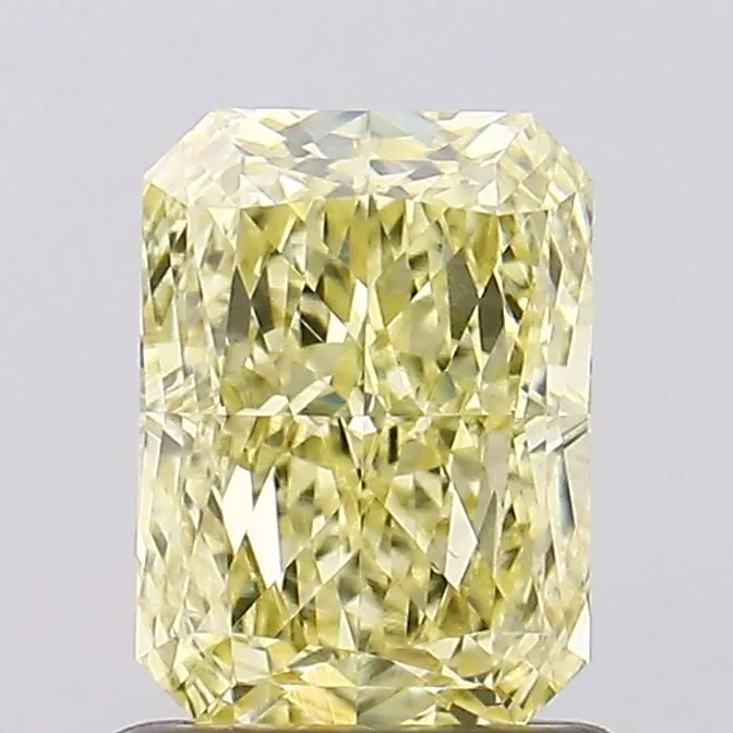 1.06ct RADIANT Fancy Yellow VS2 Coloured Lab diamond