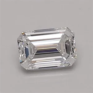 0.53ct EMERALD D IF Lab diamond