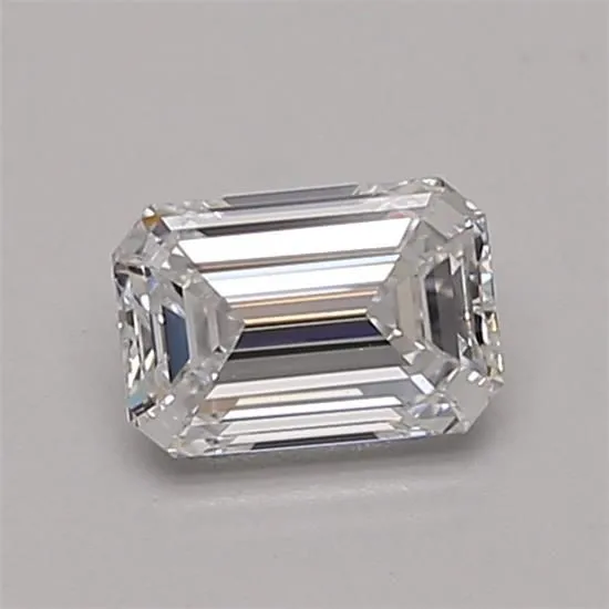 0.53ct EMERALD D IF Lab diamond