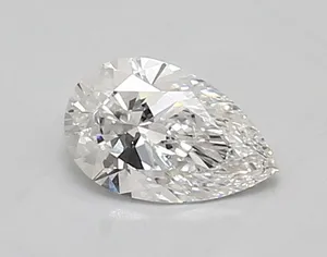 0.82ct PEAR E IF Lab diamond