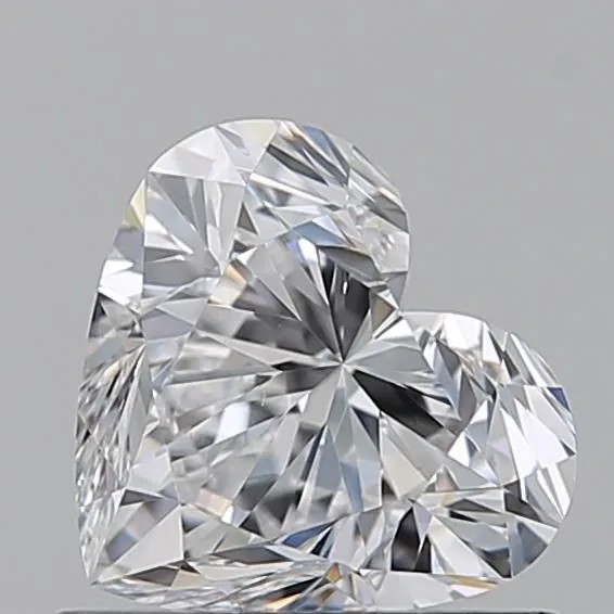 0.9ct HEART D VS1 Natural diamond