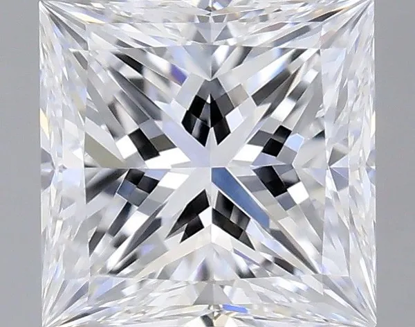 0.74ct PRINCESS D IF Natural diamond