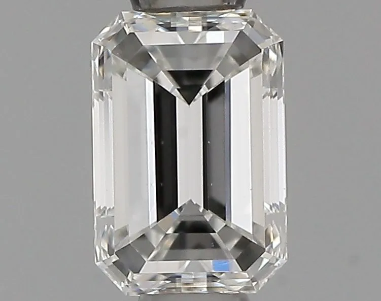 0.39ct EMERALD F VS2 Natural diamond