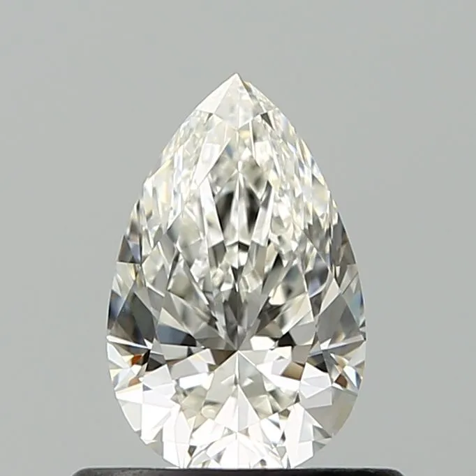 0.58ct PEAR H IF Natural diamond