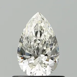 0.58ct PEAR H IF Natural diamond