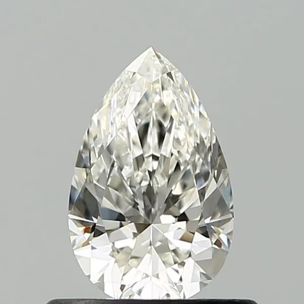 0.58ct PEAR H IF Natural diamond