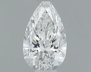 0.36ct PEAR E VVS2 Natural diamond