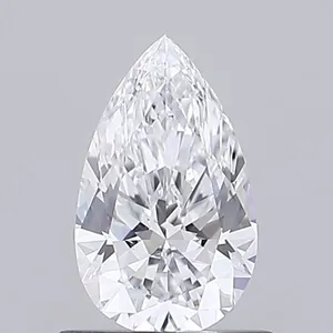 0.57ct PEAR D VVS1 Lab diamond