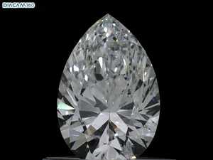 0.59ct PEAR D SI2 Natural diamond
