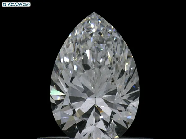 0.59ct PEAR D SI2 Natural diamond