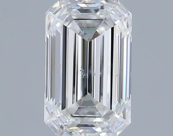 0.53ct EMERALD F SI1 Natural diamond