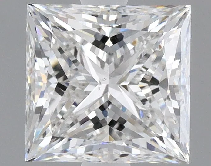1.41ct PRINCESS F VS2 Natural diamond