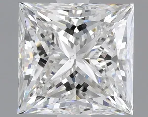 1.41ct PRINCESS F VS2 Natural diamond