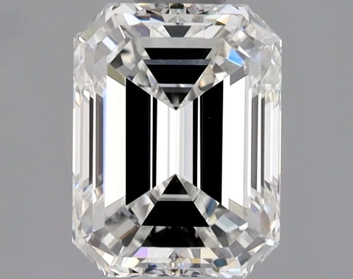 0.70ct EMERALD F VS1 Natural diamond