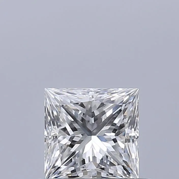 0.45ct PRINCESS D VVS2 Natural diamond