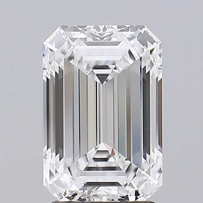 0.42ct EMERALD D VVS2 Lab Grown diamond