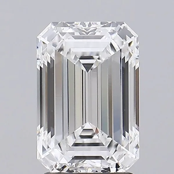 0.42ct EMERALD D VVS2 Lab diamond