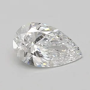 0.84ct PEAR D VVS2 Lab diamond