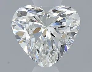 0.45ct HEART H VVS2 Natural diamond