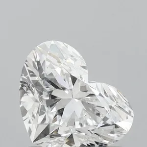 0.9ct HEART F SI2 Natural diamond