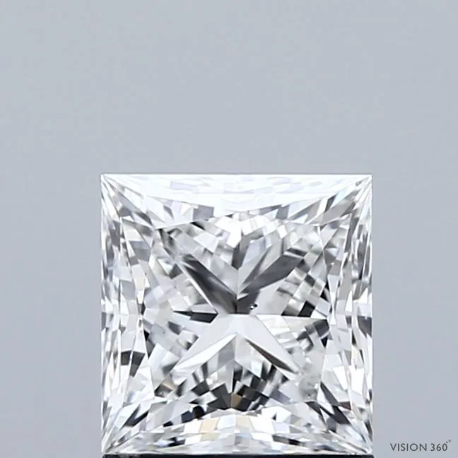 1.50ct PRINCESS G VS2 Natural diamond