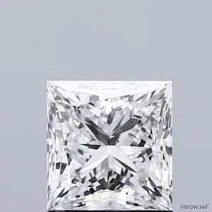 1.5ct PRINCESS G VS2 Natural diamond
