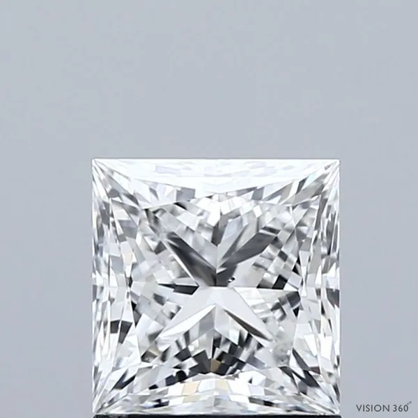 1.5ct PRINCESS G VS2 Natural diamond