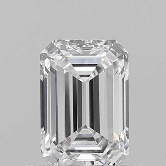 0.53ct EMERALD D IF Lab Grown diamond
